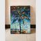 มีดจานสีทามือ ภาพสีน้ำมัน Seascape Gulf of Mexico Wall Art Decoration